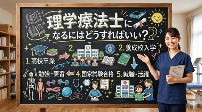 理学療法士になるにはどうすればいい？