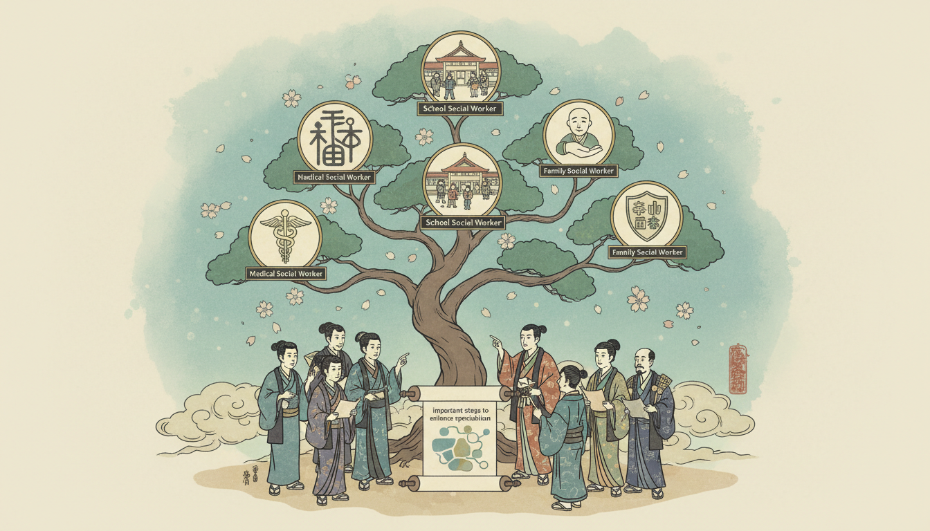 ソーシャルワーカーの資格取得は専門性を高める重要なステップです