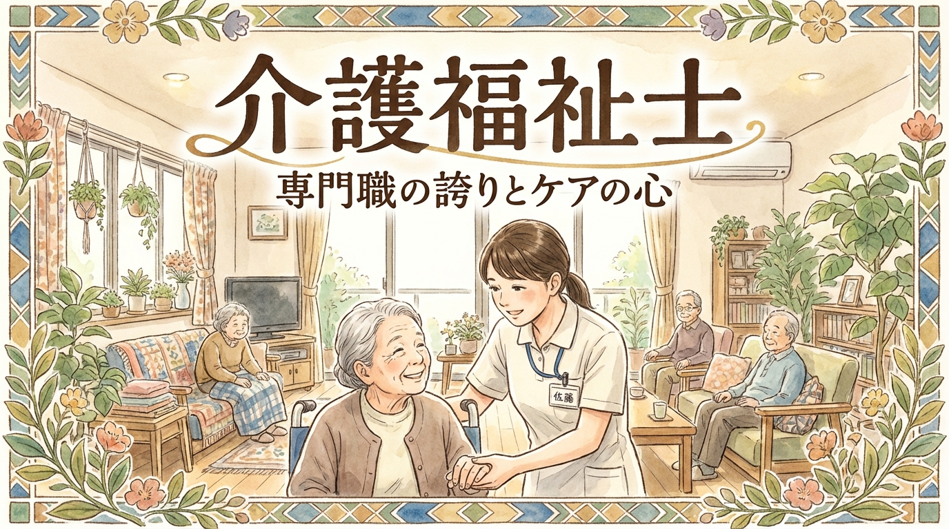 介護福祉士とはどんな仕事なの？
