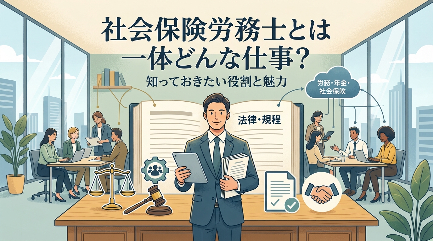 社会保険労務士とは一体どんな仕事?