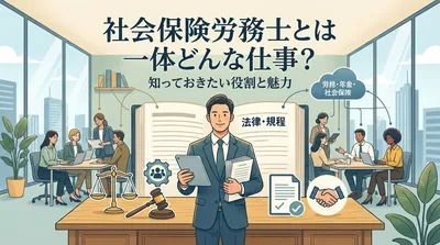 社会保険労務士とは一体どんな仕事？