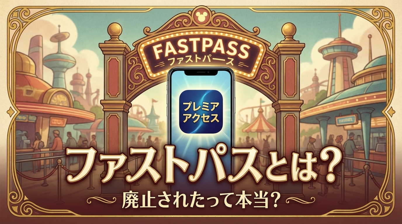 ファストパスとは？廃止されたって本当？