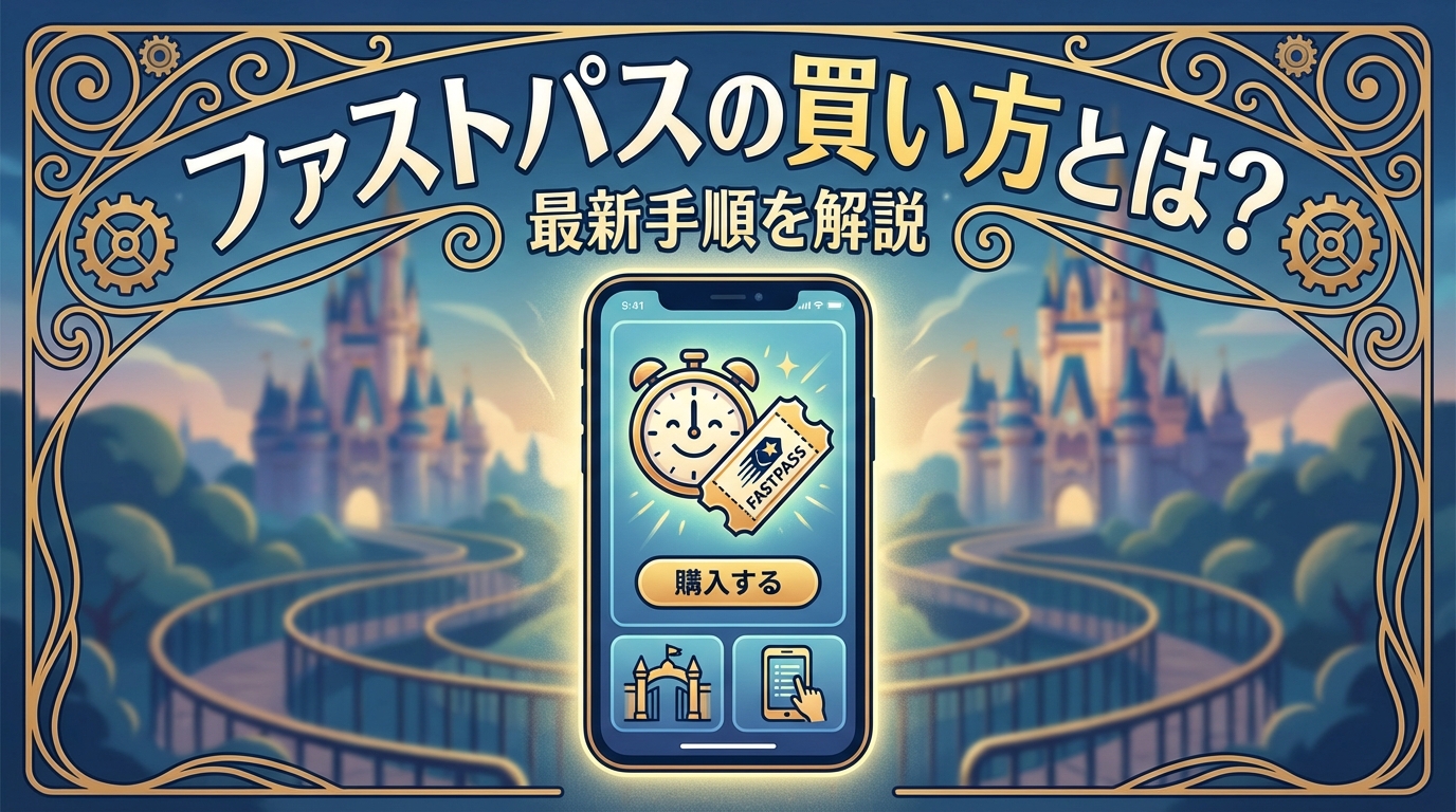 ファストパスの買い方とは?最新手順を解説