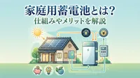 家庭用蓄電池とは？仕組みやメリットを解説