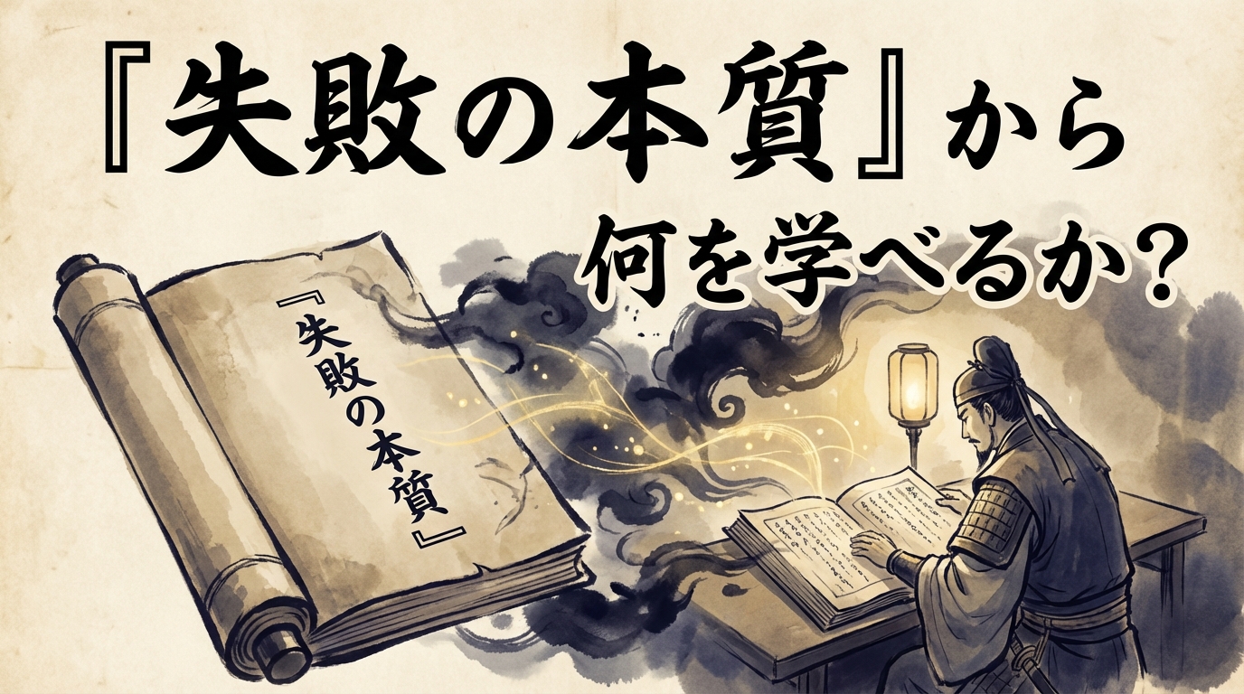 『失敗の本質』から何を学べるか？