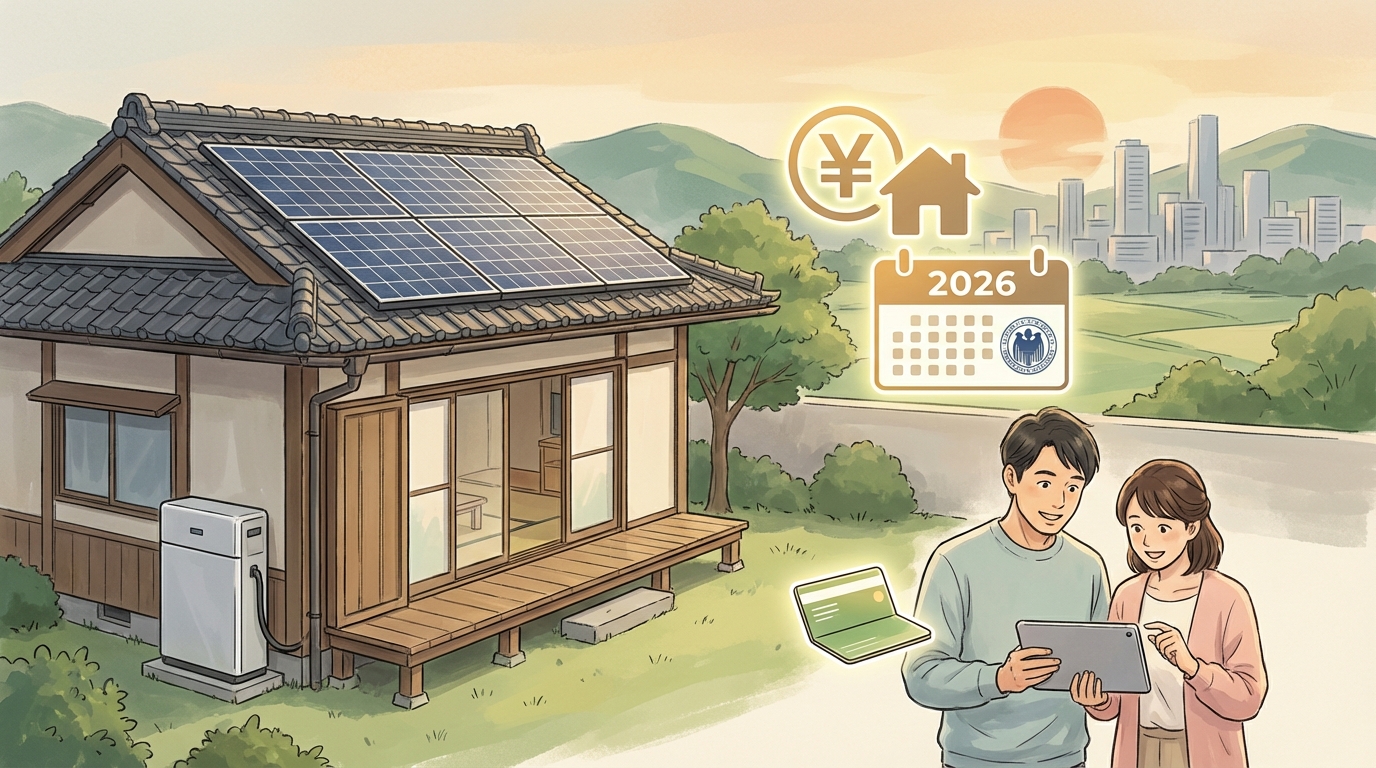 2026年現在利用可能な主な補助金制度