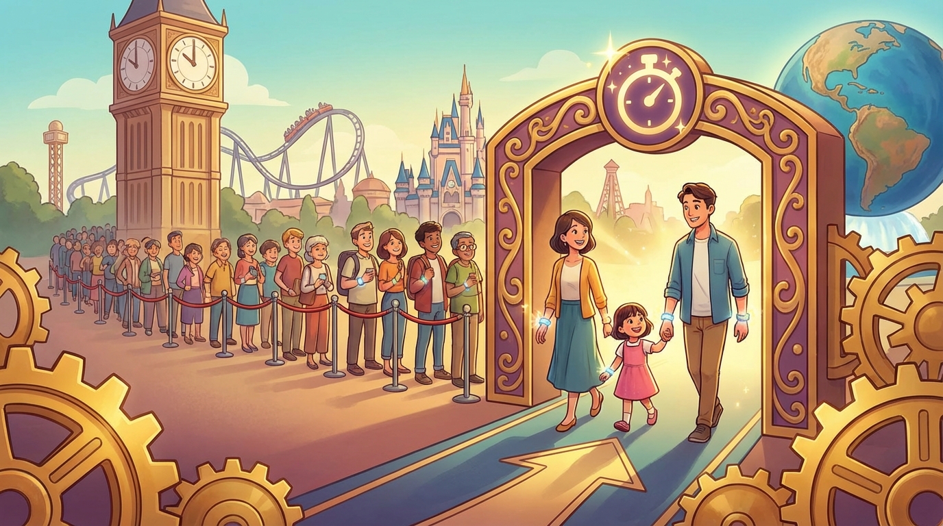 USJのファストパスは有料の「時間短縮チケット」