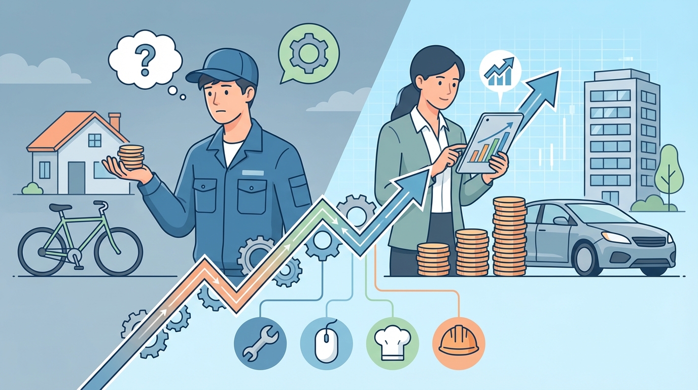 データで見る高卒年収の具体的な実態