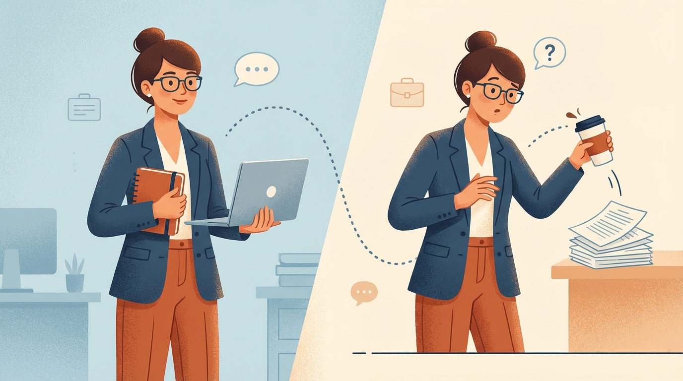 「しっかりしてるけど抜けてる」具体的な行動パターン